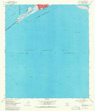 Portland Texas Historical topographic map, 1:24000 scale, 7.5 X 7.5 Minute, Year 1968