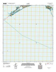 Portland Texas Historical topographic map, 1:24000 scale, 7.5 X 7.5 Minute, Year 2010