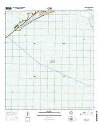 Portland Texas Current topographic map, 1:24000 scale, 7.5 X 7.5 Minute, Year 2016