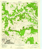 Post Oak Mountain Texas Historical topographic map, 1:24000 scale, 7.5 X 7.5 Minute, Year 1958