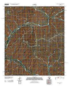Post Canyon Texas Historical topographic map, 1:24000 scale, 7.5 X 7.5 Minute, Year 2010