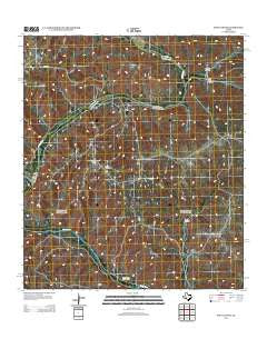 Post Canyon Texas Historical topographic map, 1:24000 scale, 7.5 X 7.5 Minute, Year 2012