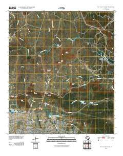 Post Oak Mountain Texas Historical topographic map, 1:24000 scale, 7.5 X 7.5 Minute, Year 2010
