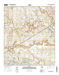 Post Oak Mountain Texas Current topographic map, 1:24000 scale, 7.5 X 7.5 Minute, Year 2016