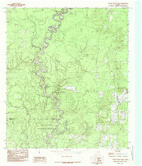 Potato Patch Lake Texas Historical topographic map, 1:24000 scale, 7.5 X 7.5 Minute, Year 1984