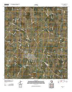 Poteet Texas Historical topographic map, 1:24000 scale, 7.5 X 7.5 Minute, Year 2010