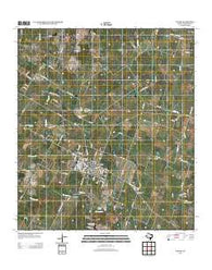 Poteet Texas Historical topographic map, 1:24000 scale, 7.5 X 7.5 Minute, Year 2013