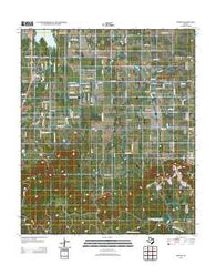 Potosi Texas Historical topographic map, 1:24000 scale, 7.5 X 7.5 Minute, Year 2012