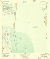 Potrero Lopeno SW Texas Historical topographic map, 1:24000 scale, 7.5 X 7.5 Minute, Year 1952