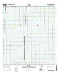 Potrero Cortado OE E Texas Current topographic map, 1:24000 scale, 7.5 X 7.5 Minute, Year 2016