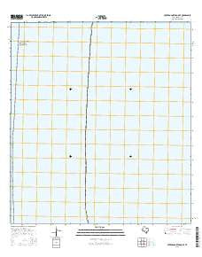 Potrero Cortado OE E Texas Current topographic map, 1:24000 scale, 7.5 X 7.5 Minute, Year 2016