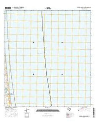 Potrero Lopeno NW OE E Texas Current topographic map, 1:24000 scale, 7.5 X 7.5 Minute, Year 2016