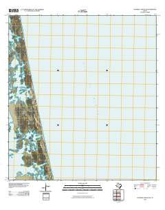 Potrero Lopeno SE Texas Historical topographic map, 1:24000 scale, 7.5 X 7.5 Minute, Year 2010