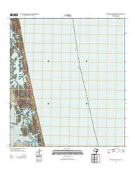 Potrero Lopeno SE Texas Historical topographic map, 1:24000 scale, 7.5 X 7.5 Minute, Year 2013