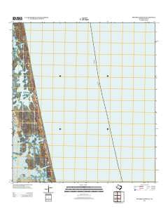 Potrero Lopeno SE Texas Historical topographic map, 1:24000 scale, 7.5 X 7.5 Minute, Year 2013