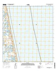 Potrero Lopeno SE Texas Current topographic map, 1:24000 scale, 7.5 X 7.5 Minute, Year 2016