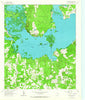 Potters Point Texas Historical topographic map, 1:24000 scale, 7.5 X 7.5 Minute, Year 1962