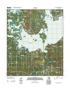 Potters Point Texas Historical topographic map, 1:24000 scale, 7.5 X 7.5 Minute, Year 2013