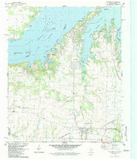 Pottsboro Texas Historical topographic map, 1:24000 scale, 7.5 X 7.5 Minute, Year 1982
