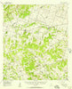 Pottsville Texas Historical topographic map, 1:62500 scale, 15 X 15 Minute, Year 1956