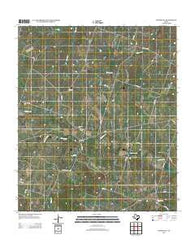 Pottsville Texas Historical topographic map, 1:24000 scale, 7.5 X 7.5 Minute, Year 2012
