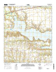 Powell Texas Current topographic map, 1:24000 scale, 7.5 X 7.5 Minute, Year 2016