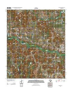 Poynor Texas Historical topographic map, 1:24000 scale, 7.5 X 7.5 Minute, Year 2012