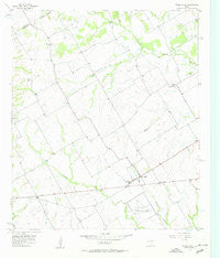 Prairie Hill Texas Historical topographic map, 1:24000 scale, 7.5 X 7.5 Minute, Year 1957