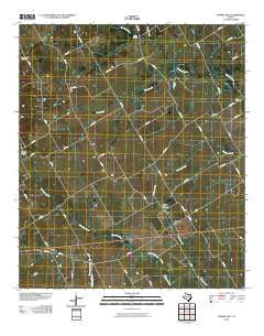 Prairie Hill Texas Historical topographic map, 1:24000 scale, 7.5 X 7.5 Minute, Year 2010