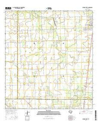 Premont West Texas Current topographic map, 1:24000 scale, 7.5 X 7.5 Minute, Year 2016