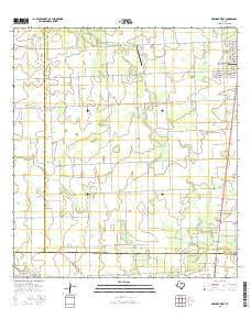 Premont West Texas Current topographic map, 1:24000 scale, 7.5 X 7.5 Minute, Year 2016
