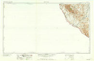 Presidio Texas Historical topographic map, 1:250000 scale, 1 X 2 Degree, Year 1965