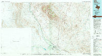 Presidio Texas Historical topographic map, 1:100000 scale, 30 X 60 Minute, Year 1993
