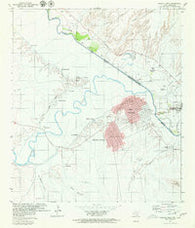 Presidio West Texas Historical topographic map, 1:24000 scale, 7.5 X 7.5 Minute, Year 1979