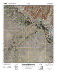 Presidio West Texas Historical topographic map, 1:24000 scale, 7.5 X 7.5 Minute, Year 2010
