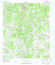 Price Texas Historical topographic map, 1:24000 scale, 7.5 X 7.5 Minute, Year 1973