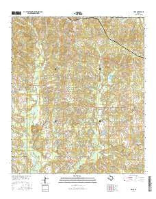 Price Texas Current topographic map, 1:24000 scale, 7.5 X 7.5 Minute, Year 2016