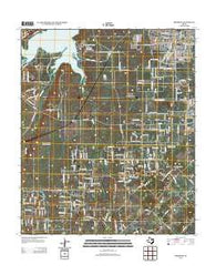 Primrose Texas Historical topographic map, 1:24000 scale, 7.5 X 7.5 Minute, Year 2012
