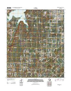 Primrose Texas Historical topographic map, 1:24000 scale, 7.5 X 7.5 Minute, Year 2012