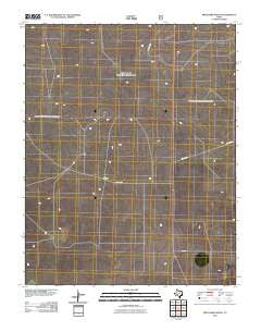 Pritchard Ranch Texas Historical topographic map, 1:24000 scale, 7.5 X 7.5 Minute, Year 2010