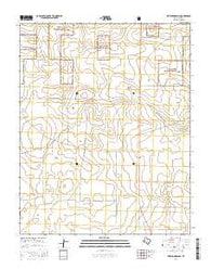 Pritchard Ranch Texas Current topographic map, 1:24000 scale, 7.5 X 7.5 Minute, Year 2016