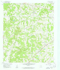 Pritchett Texas Historical topographic map, 1:24000 scale, 7.5 X 7.5 Minute, Year 1960