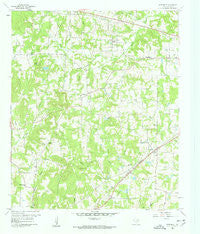 Pritchett Texas Historical topographic map, 1:24000 scale, 7.5 X 7.5 Minute, Year 1960