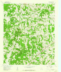 Pritchett Texas Historical topographic map, 1:24000 scale, 7.5 X 7.5 Minute, Year 1960