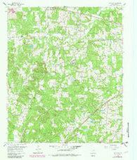 Pritchett Texas Historical topographic map, 1:24000 scale, 7.5 X 7.5 Minute, Year 1960