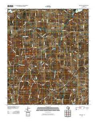 Pritchett Texas Historical topographic map, 1:24000 scale, 7.5 X 7.5 Minute, Year 2010
