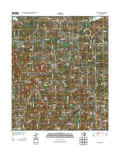 Pritchett Texas Historical topographic map, 1:24000 scale, 7.5 X 7.5 Minute, Year 2012