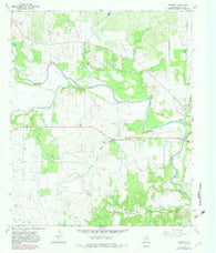 Proffitt Texas Historical topographic map, 1:24000 scale, 7.5 X 7.5 Minute, Year 1966