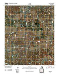 Proffitt Texas Historical topographic map, 1:24000 scale, 7.5 X 7.5 Minute, Year 2010