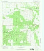 Proffitt Crossing Texas Historical topographic map, 1:24000 scale, 7.5 X 7.5 Minute, Year 1966